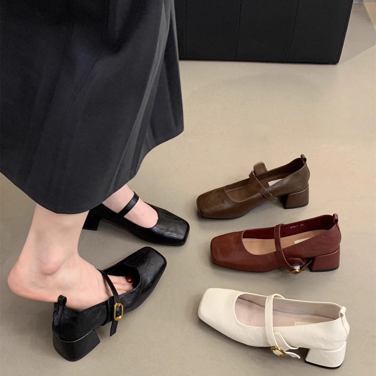 Vintage Fashion In 2025 - 2025 Vintage Women Mary Jane Shoes