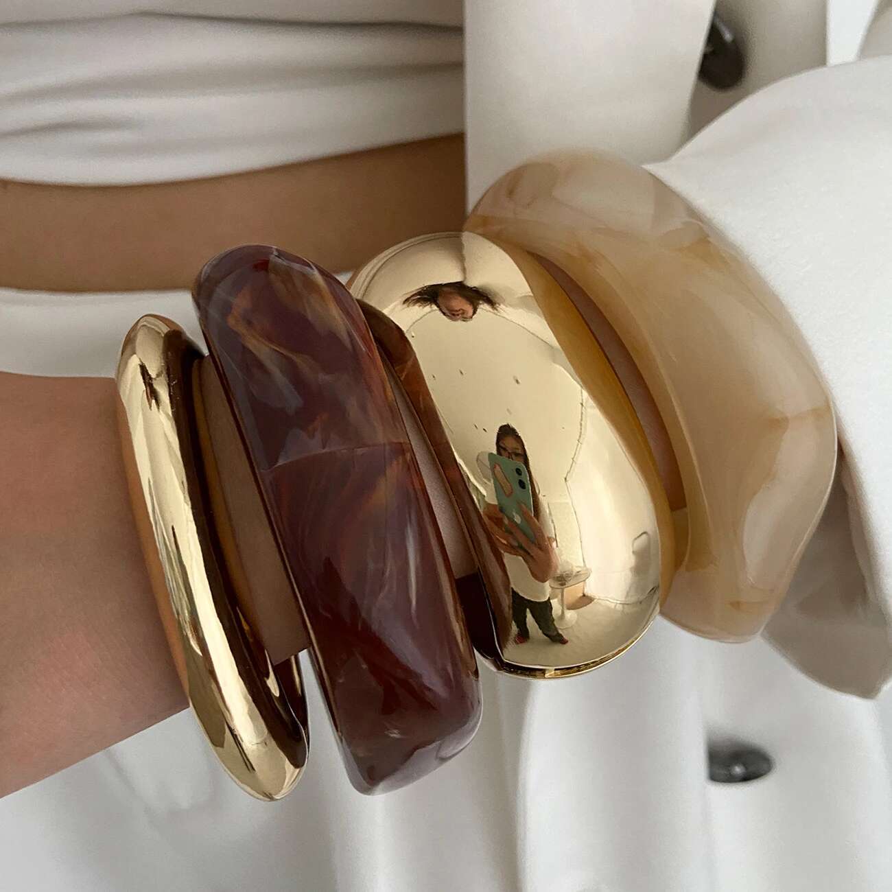 Z Vintage Fashion - IngeSight.Z 3 Styles Vintage Irregular Resin