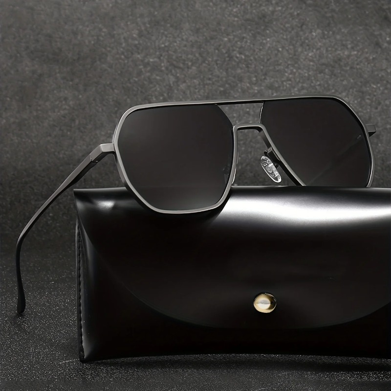 Vintage Fashion Streetwear - Vintage Polarized Sunglasses Men Fashion Black