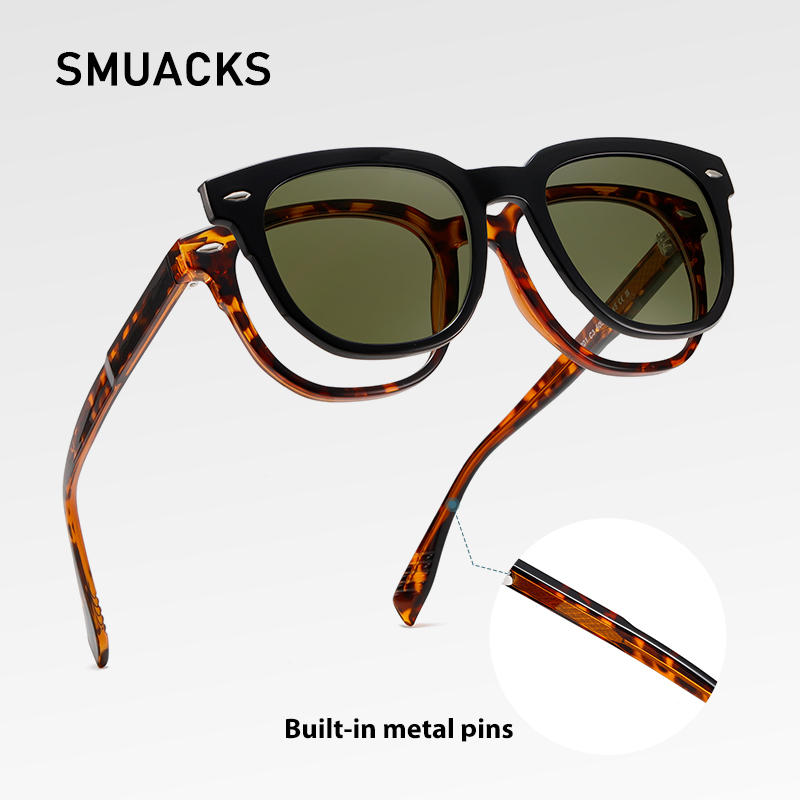 Vintage Fashion Glasses - Fashion Sunglasses Man Clip On Sun