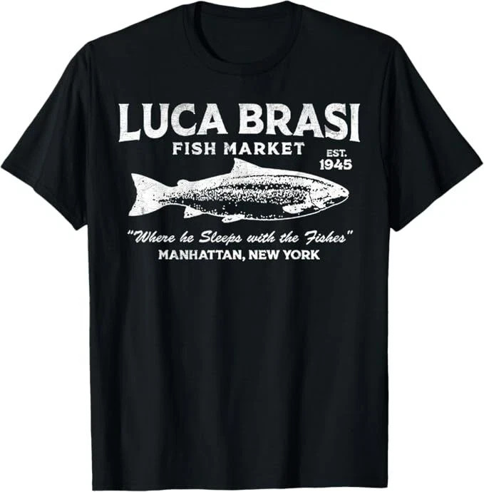 Vintage Fashion Market - Luca Brasi Fish Market T-Shirt –