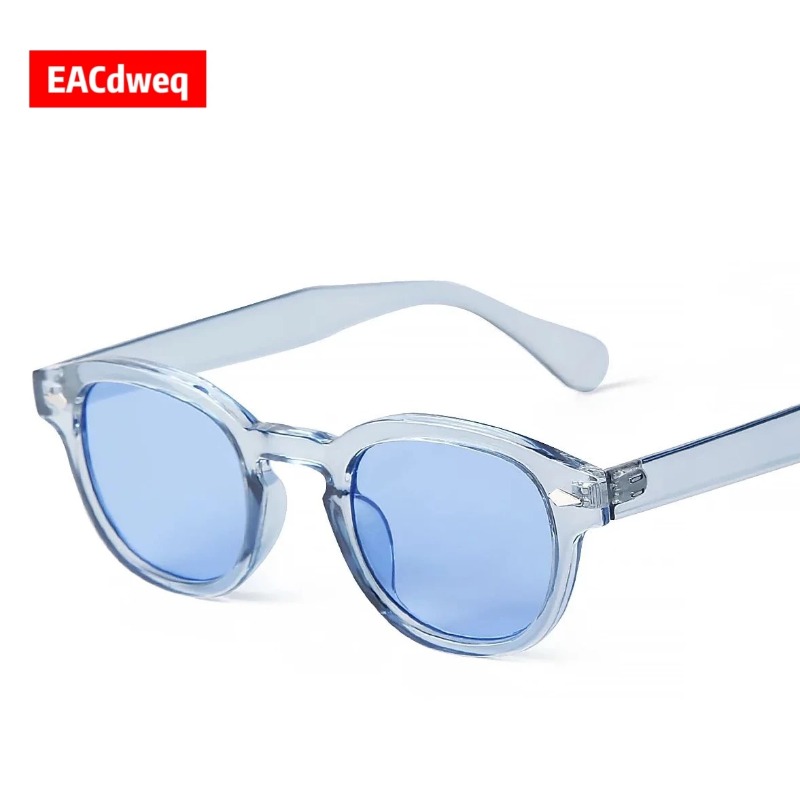 Fashion Transparent Blue Round - Vintage Fashion Design recension och pris
