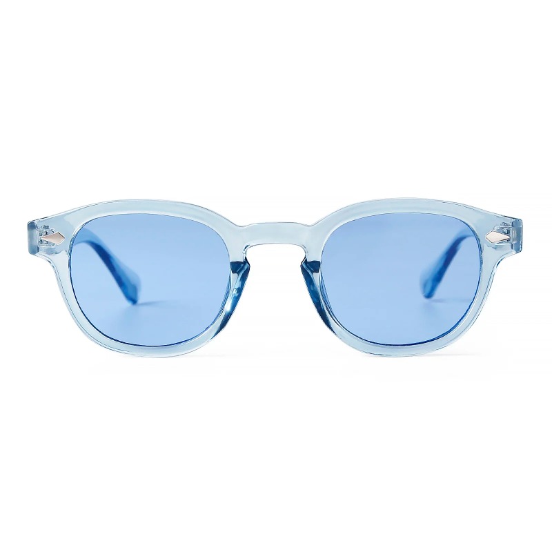 Fashion Transparent Blue Round - Vintage Fashion Design recension och pris