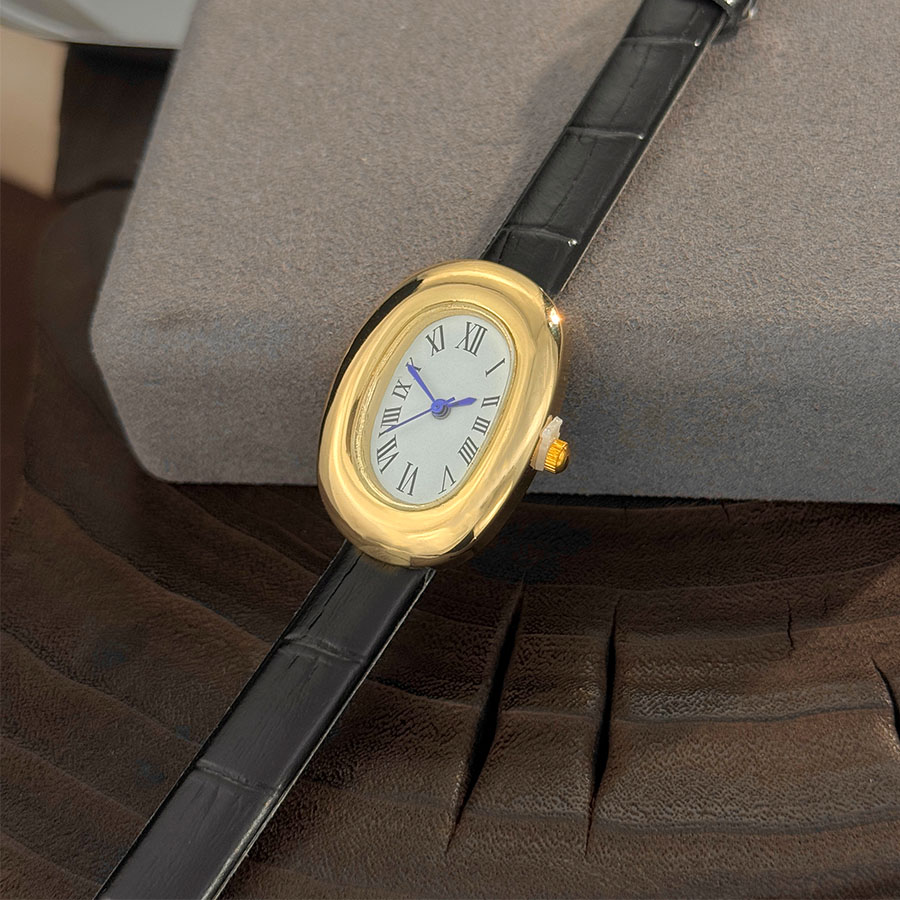 Ladies' New Oval Bathtub Egg-S - Vintage Fashion Watches recension och pris