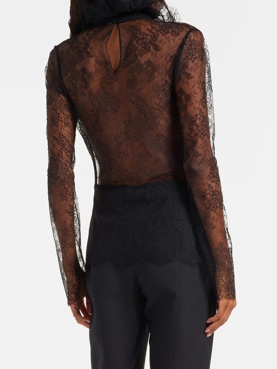 VGH Sexy Vintage Solid Lace Sl - Vintage Fashion Style Female recension och pris