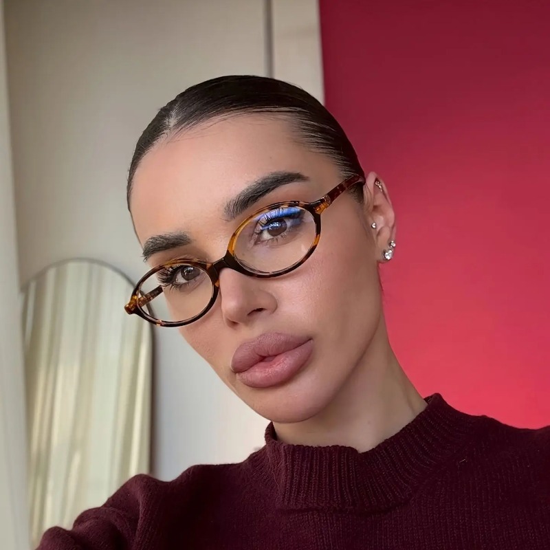 Vintage Oval Sunglasses Women  - Vintage Fashion Streetwear recension och pris