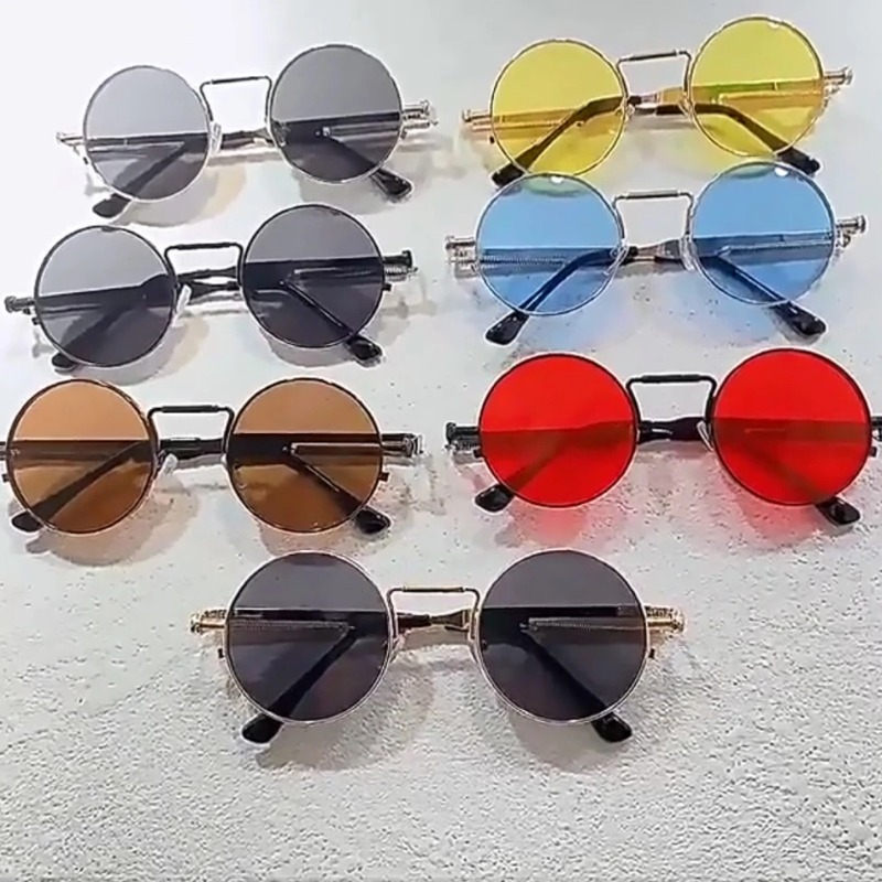 Vintage Metal Frame Round Sung - Vintage Fashion Glasses recension och pris