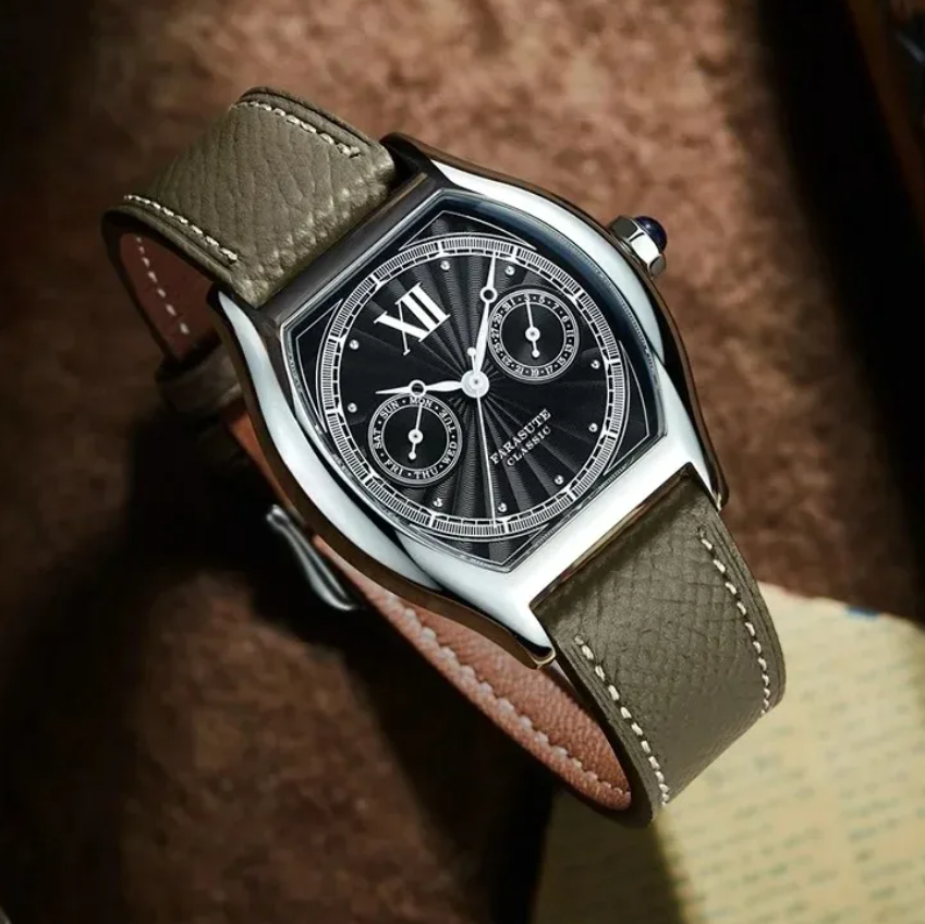 FARASUTE Men Pilot Watch 36mm* - Vintage Fashion Week recension och pris