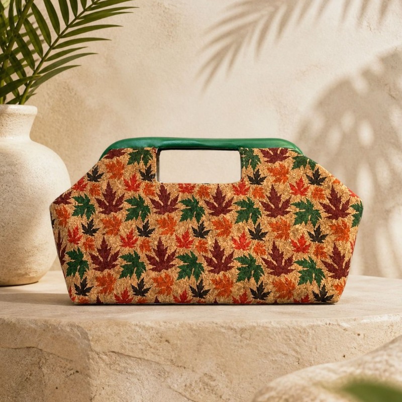 Fashionable Maple Leaf Pattern - Vintage Fashion Style Female recension och pris