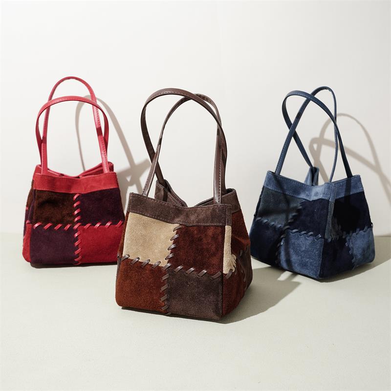 Frosted Cowhide Crossbody Shou - Vintage Fashion Market recension och pris