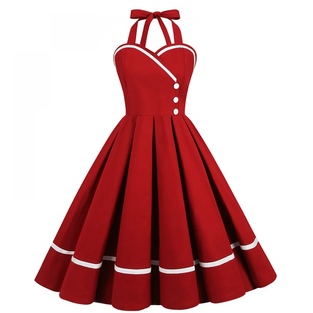 Halloween  50s 60s 80s Retro D - Vintage Fashion Dress recension och pris