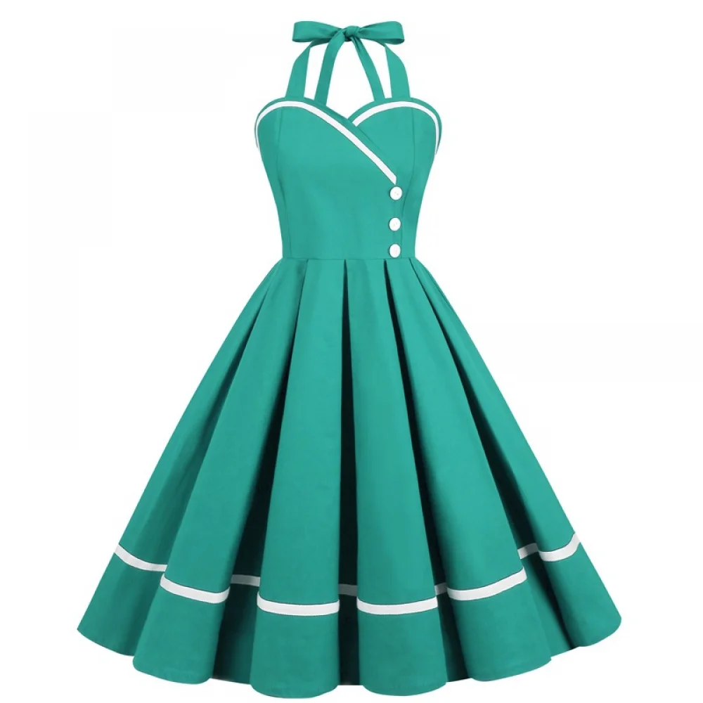 Halloween  50s 60s 80s Retro D - Vintage Fashion Dress recension och pris