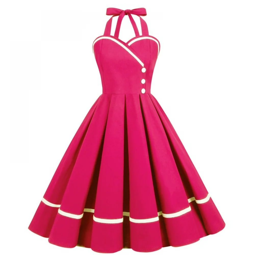 Halloween  50s 60s 80s Retro D - Vintage Fashion Dress recension och pris