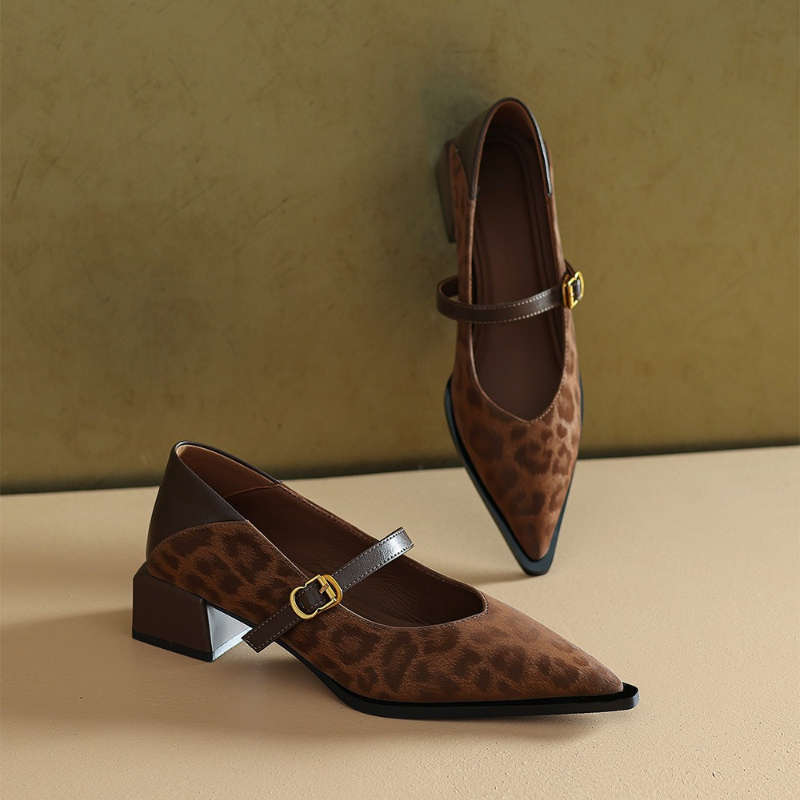 Vintage Pointed Toe Women Mary - Vintage Fashion Dress recension och pris