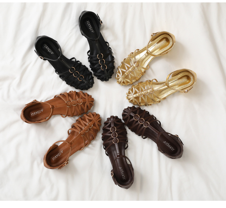 Plus Size Women Roman Sandals  - Vintage Fashion Dress recension och pris