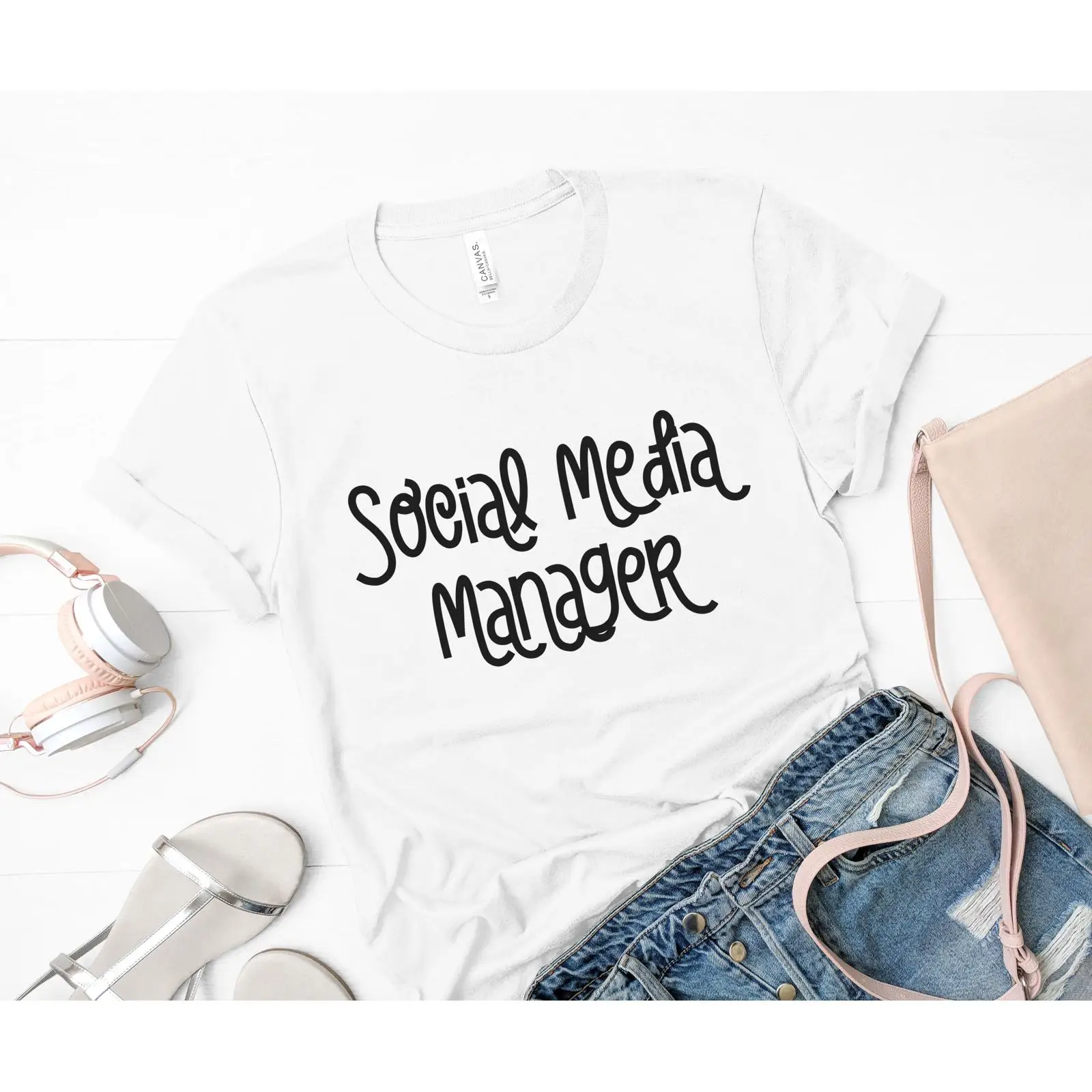 SMM T Shirt Social Media Manag - Vintage Fashion Market recension och pris