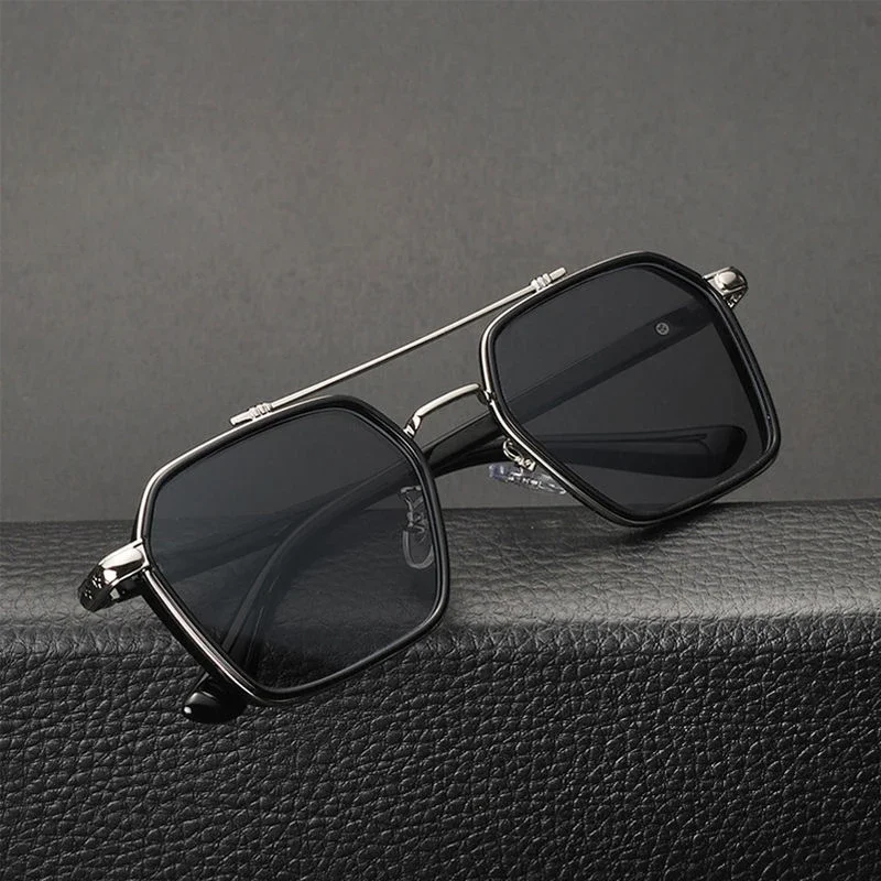 Trendy Anti-UV Sunglasses Men' - Vintage Fashion Glasses recension och pris