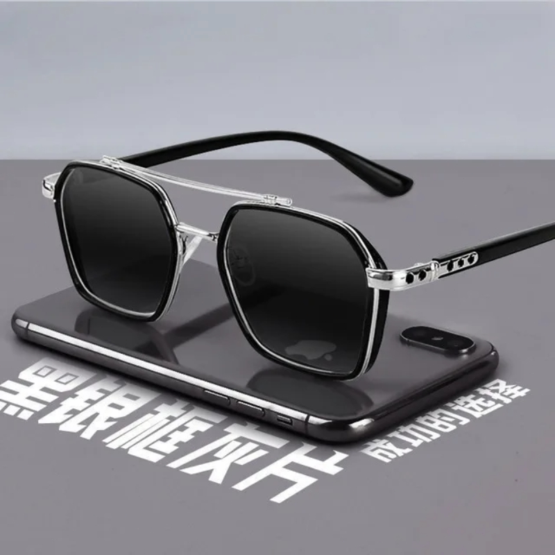 Trendy Anti-UV Sunglasses Men' - Vintage Fashion Glasses recension och pris
