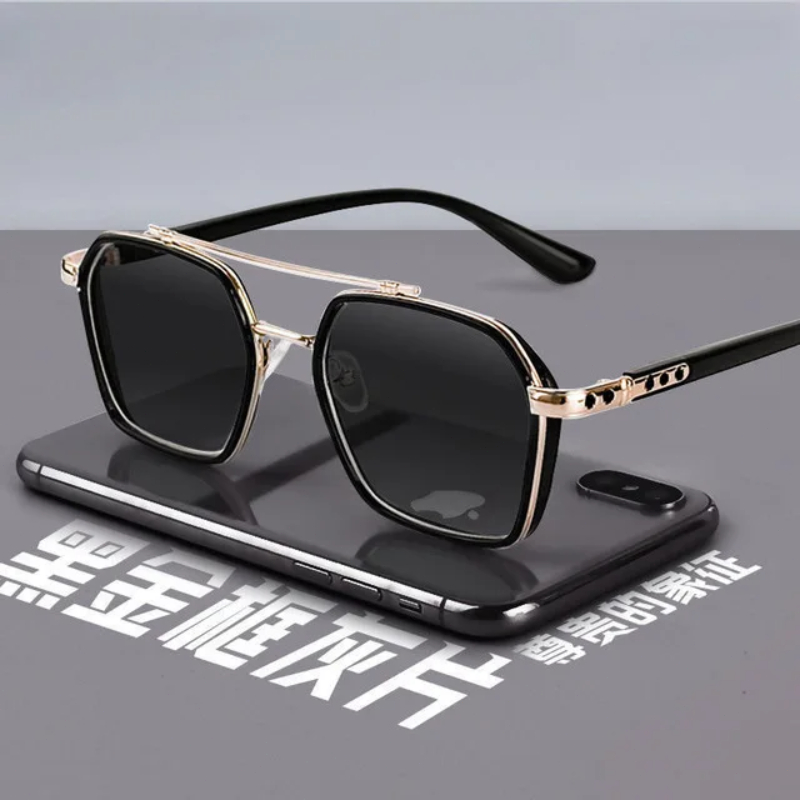 Trendy Anti-UV Sunglasses Men' - Vintage Fashion Glasses recension och pris