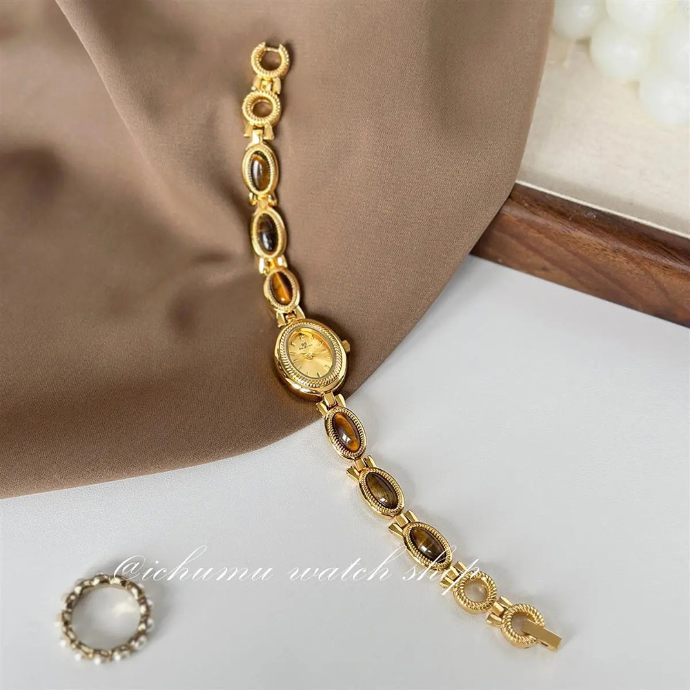 Women's Gold Watch Vintage Bro - Vintage Fashion Watches recension och pris