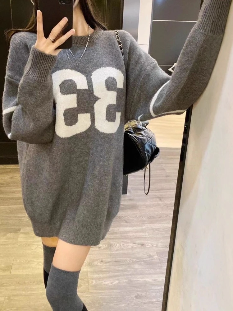 Y2K Vintage Knitted Sweater Wo - Vintage Fashion In 2025 recension och pris