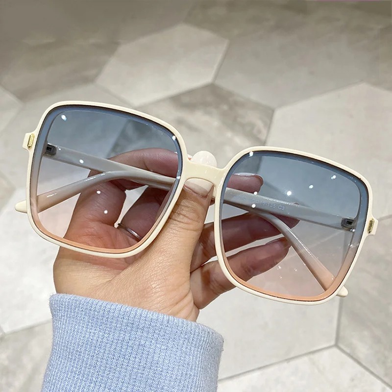 Vintage Oversized Square Sungl - Vintage Fashion Glasses recension och pris