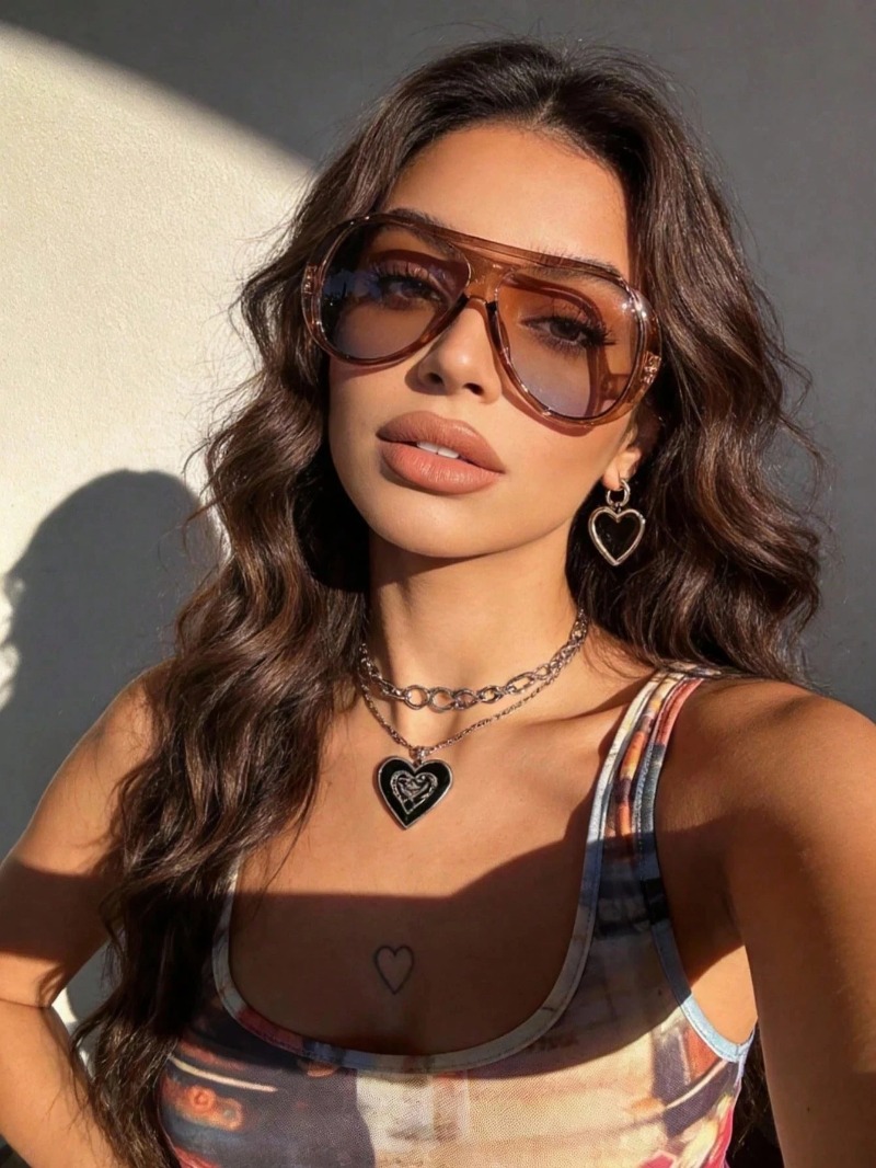 1/4PCS Fashion Brand Luxury De - Vintage Fashion Glasses recension och pris