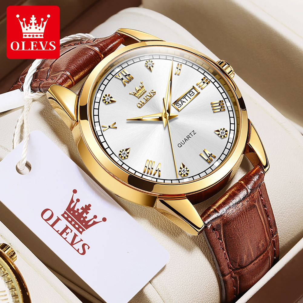 OLEVS Couple Watches Business  - Vintage Fashion Week recension och pris
