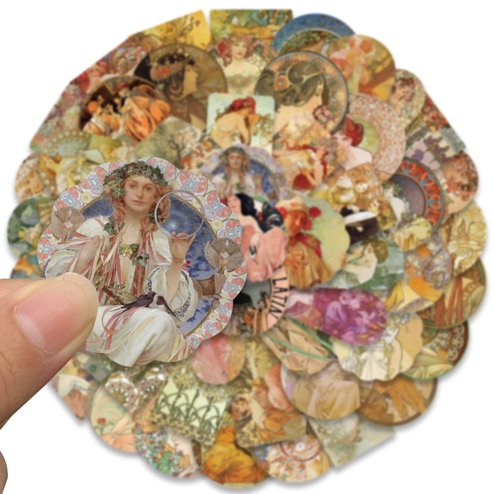 54PCS Vintage Stickers Retro V - Vintage Fashion Magazine recension och pris
