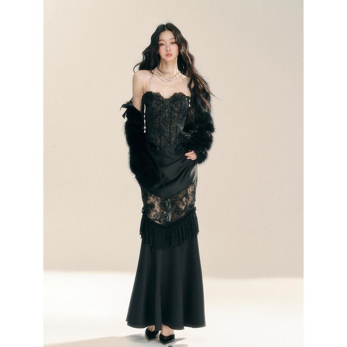 Vintage Gothic Grunge Y2k Lace - Vintage Fashion Designers recension och pris