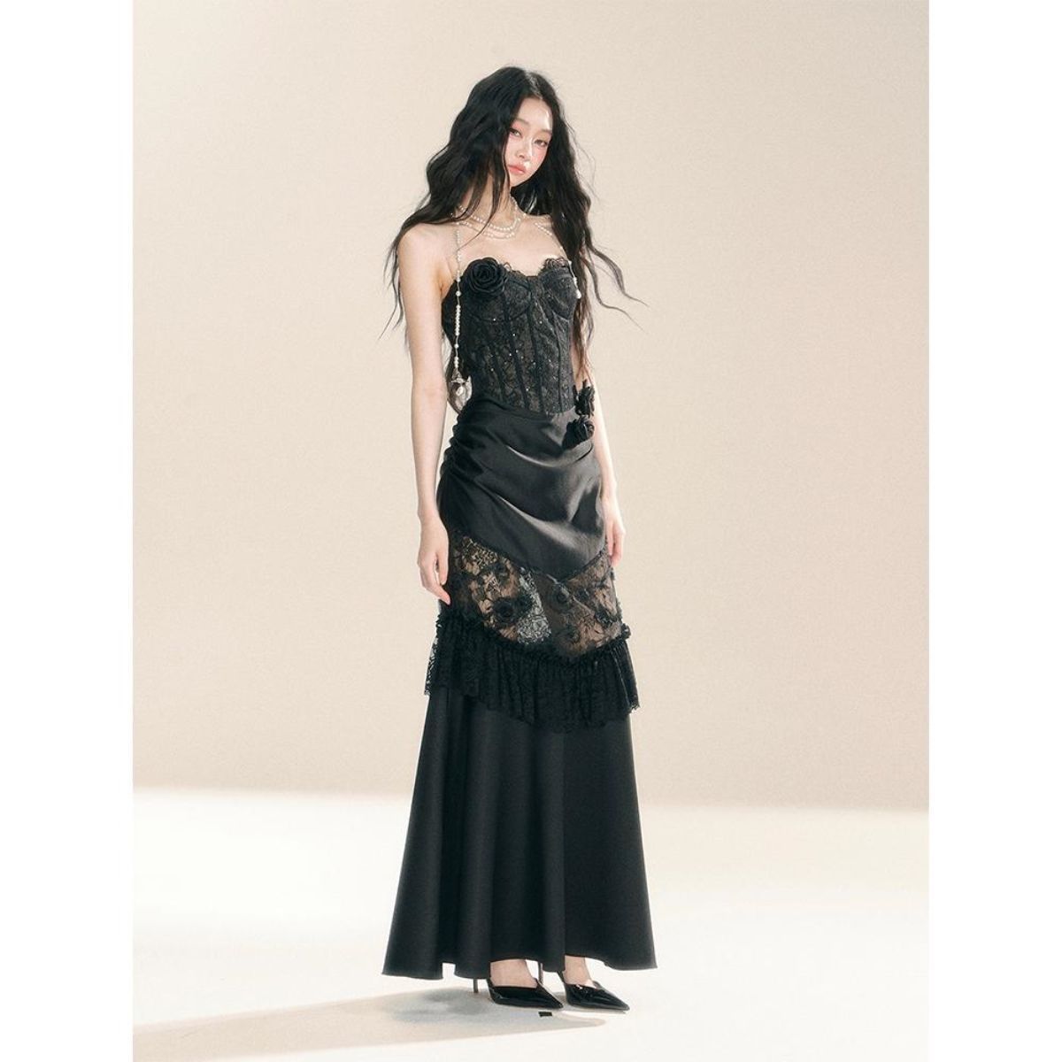 Vintage Gothic Grunge Y2k Lace - Vintage Fashion Designers recension och pris