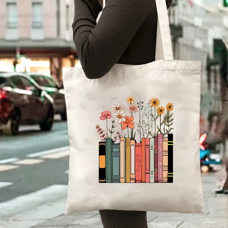 Book Floral Pattern Canvas Tot - Vintage Fashion Patterns recension och pris