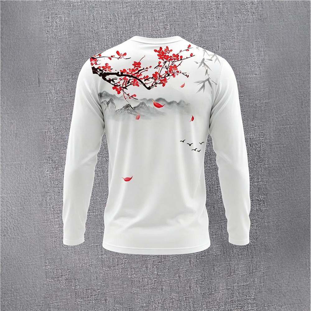 Chinese Style Ink Plum Blossom - Vintage Fashion Streetwear recension och pris
