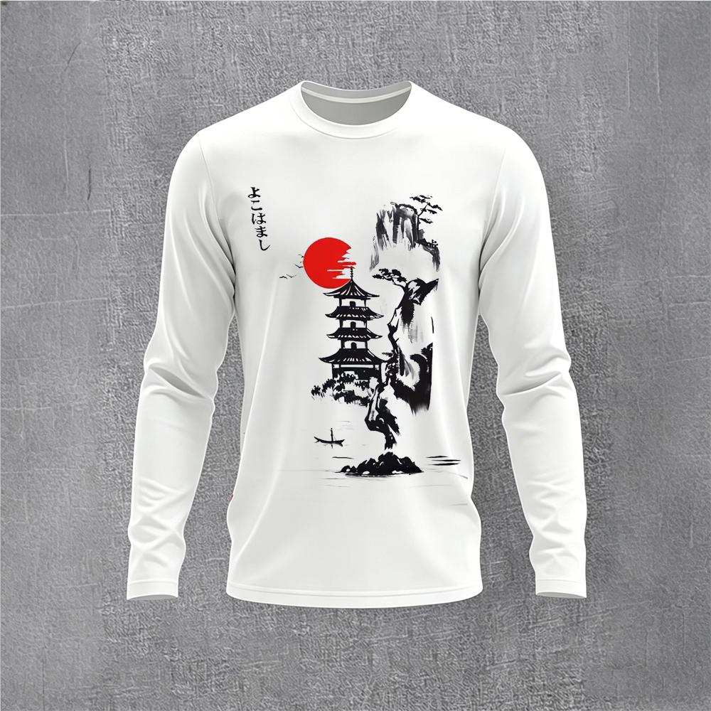 Chinese Style Ink Plum Blossom - Vintage Fashion Streetwear recension och pris