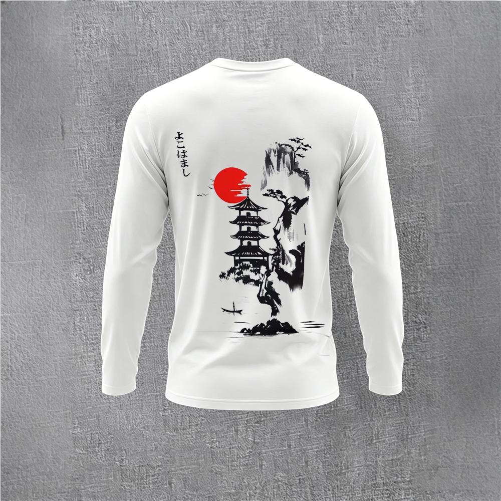 Chinese Style Ink Plum Blossom - Vintage Fashion Streetwear recension och pris