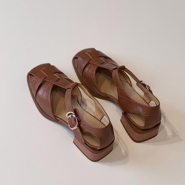 Women's Sandals Summer New Fas - Vintage Fashion Designers recension och pris