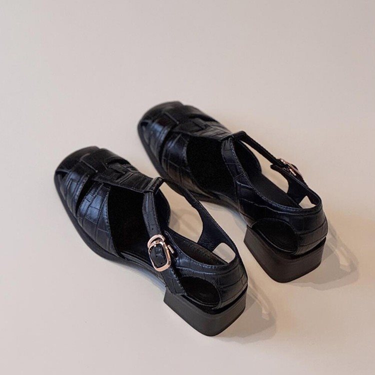Women's Sandals Summer New Fas - Vintage Fashion Designers recension och pris