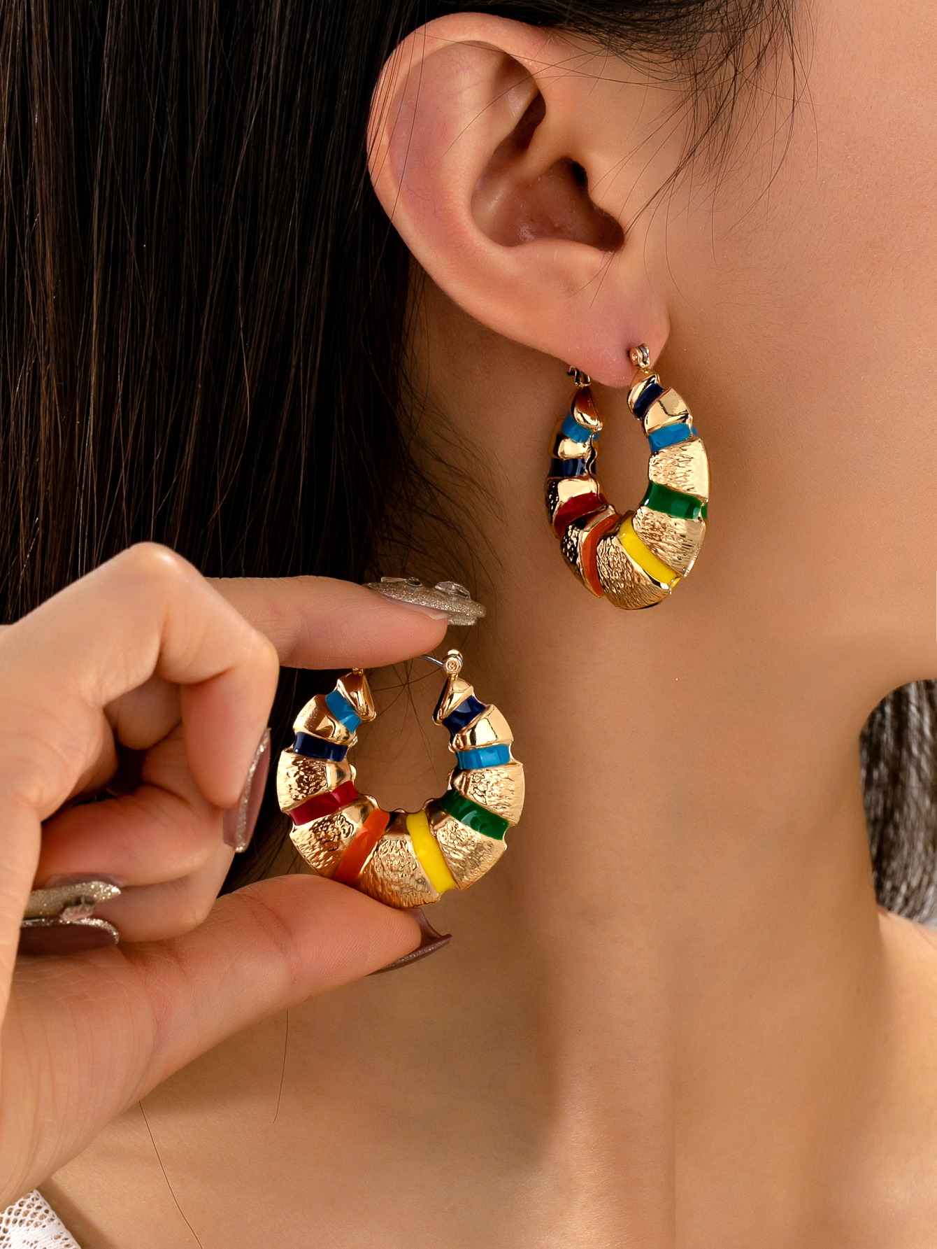 1 Pair of Fashionable Y2K Swee - Vintage Fashion Market recension och pris