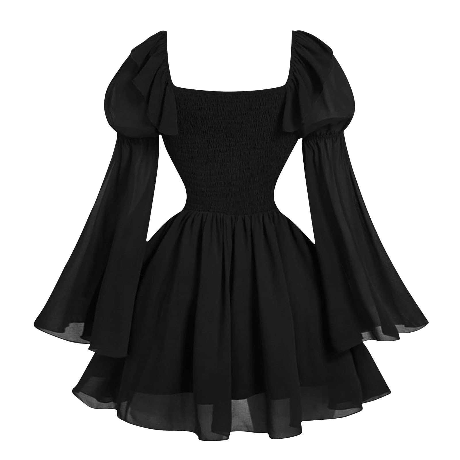 Renaissance Medieval Long Slee - Vintage Fashion Dress recension och pris