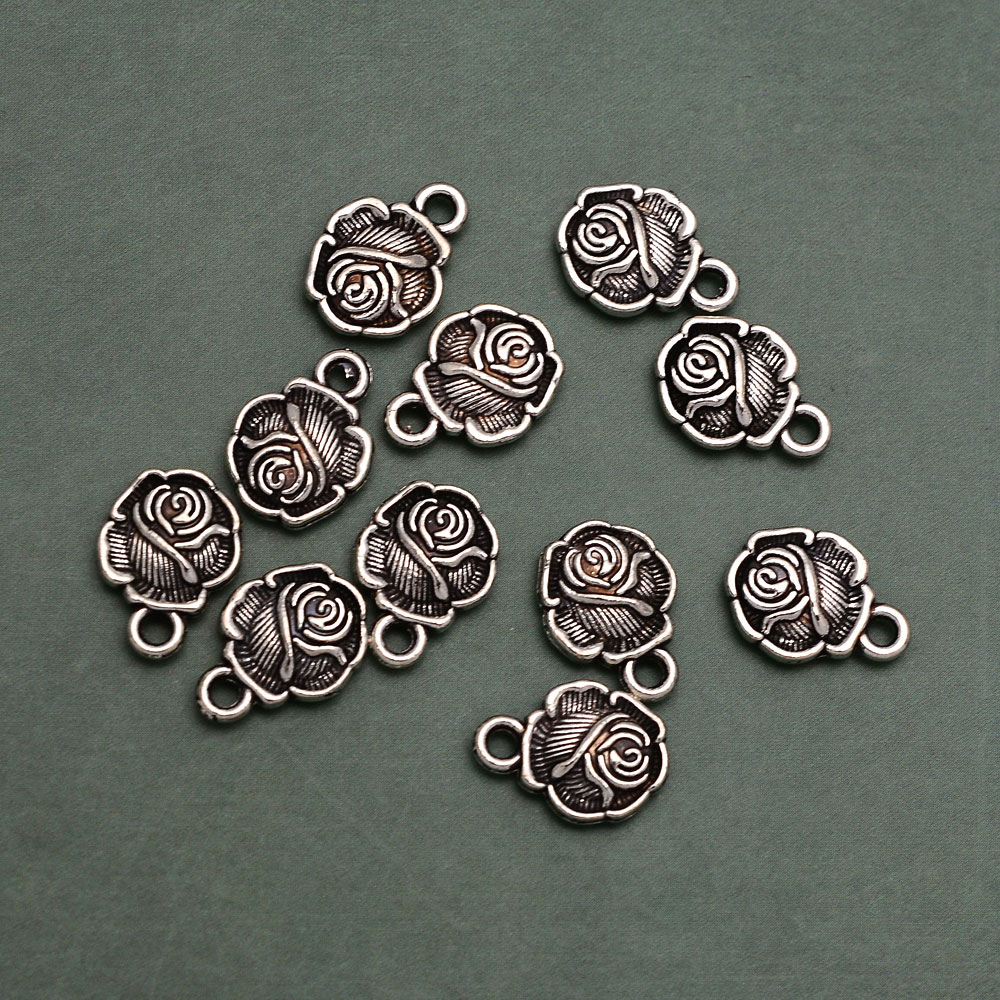 30pcs/lot--10x13mm Antique Sil - Vintage Fashion Finds recension och pris