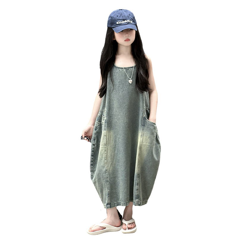 Vintage Blue Children Girls Hi - Vintage Fashion Streetwear recension och pris