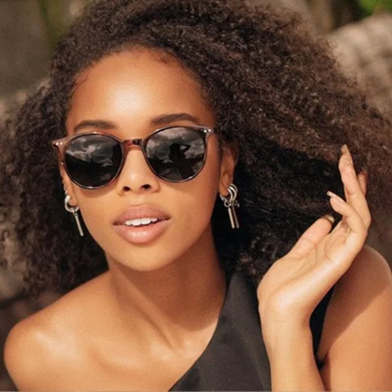 Vintage Fashion Round Sunglass - Vintage Fashion Streetwear recension och pris