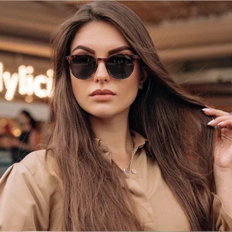 Vintage Fashion Round Sunglass - Vintage Fashion Streetwear recension och pris