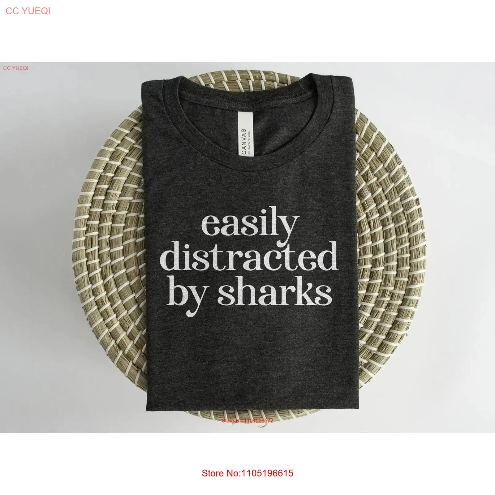 Shark T Shirt Easily Distracte - Vintage Fashion Week recension och pris