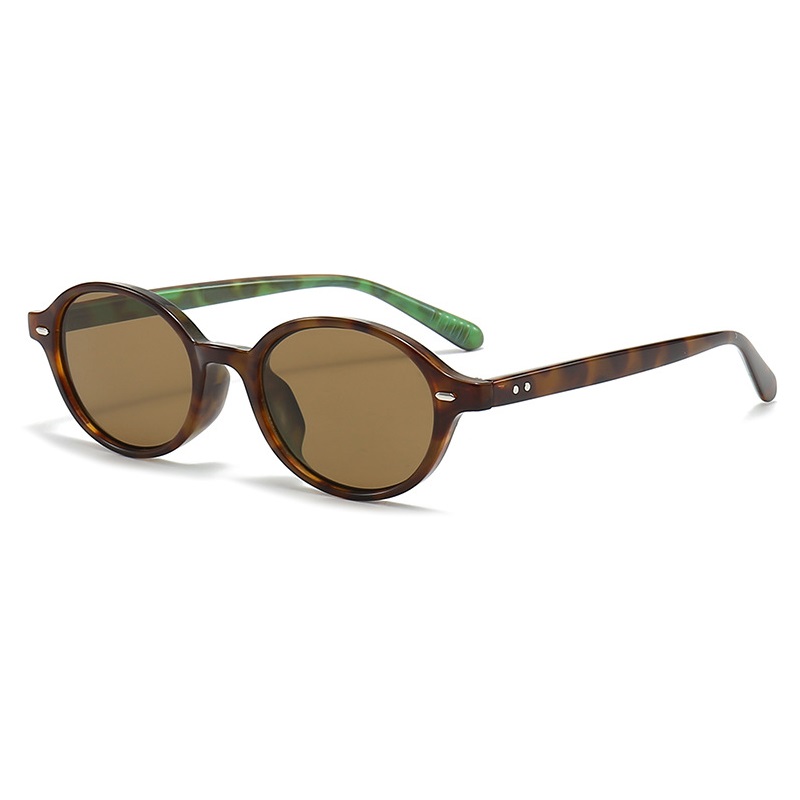 Retro Small Oval Sunglasses Wo - Vintage Fashion Design recension och pris