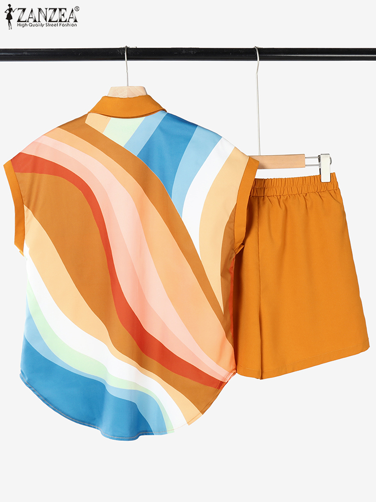 Women Short Sets ZANZEA Summer - Vintage Fashion In 2025 recension och pris