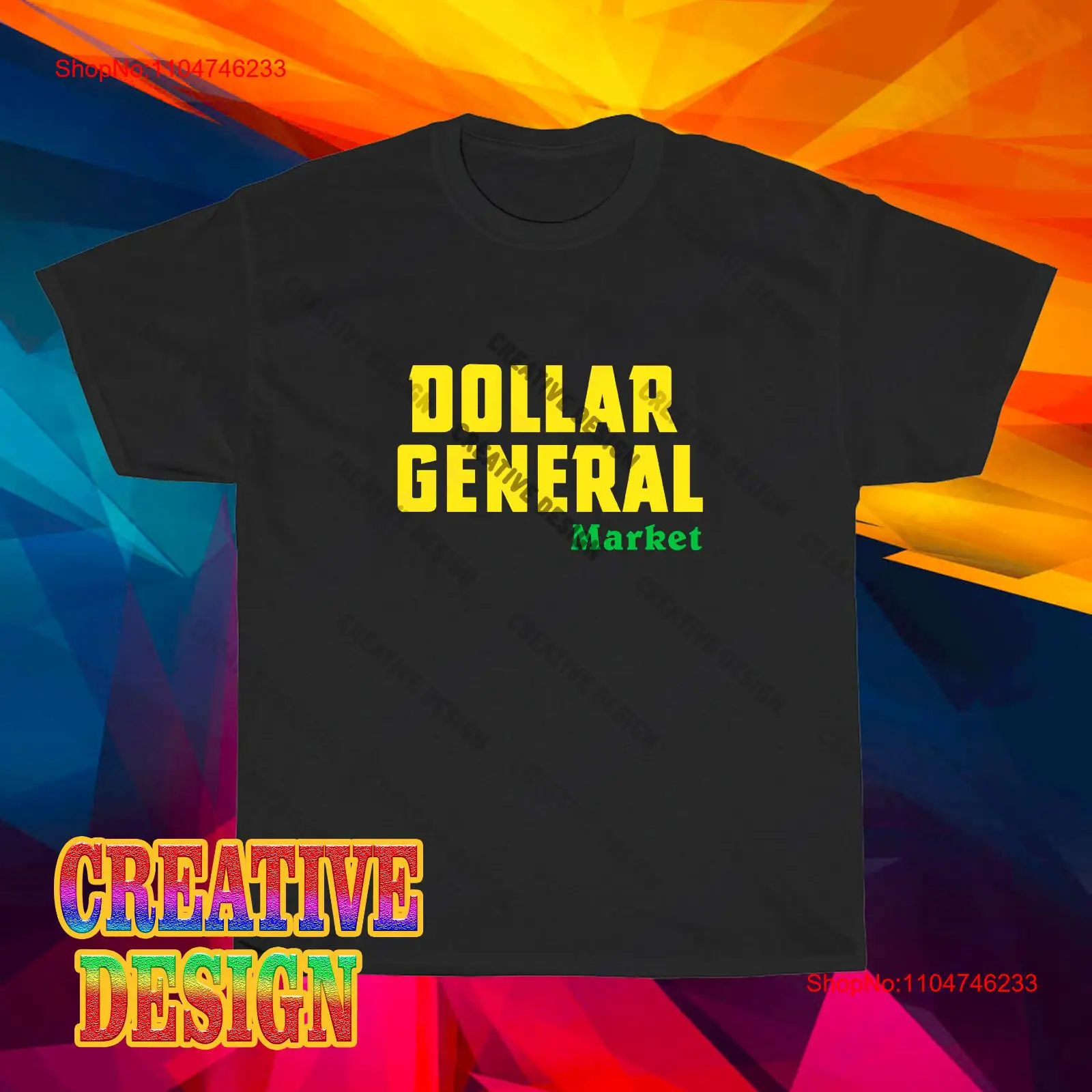 Dollar General Market Logo T S - Vintage Fashion Market recension och pris