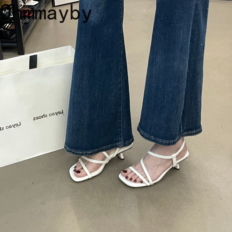 Vintage Summer Open Toe High H - Vintage Fashion Dress recension och pris