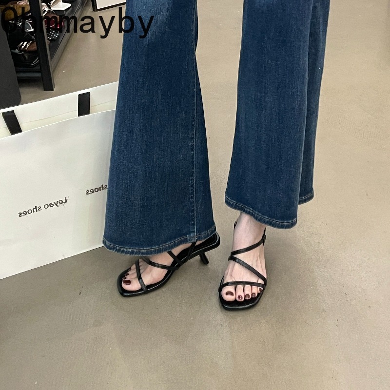 Vintage Summer Open Toe High H - Vintage Fashion Dress recension och pris