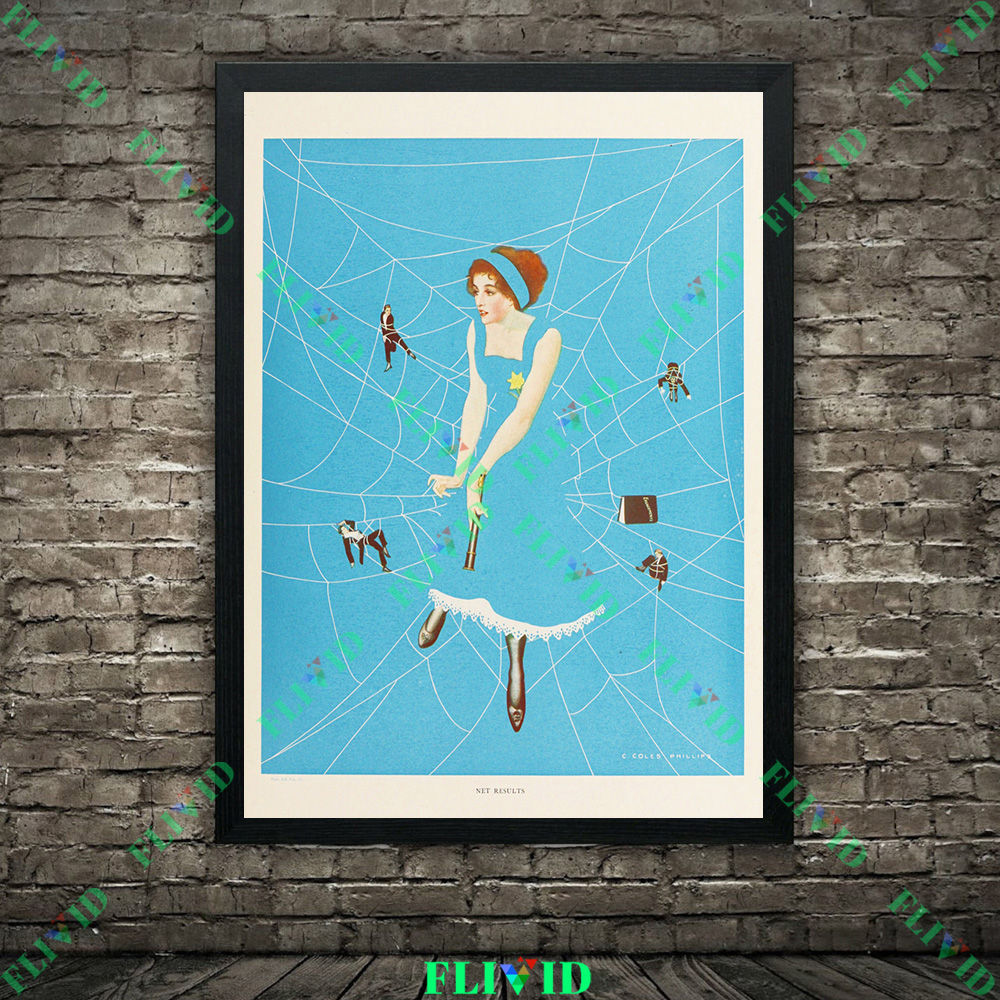 American Retro Lady Poster Fad - Vintage Fashion Magazine recension och pris